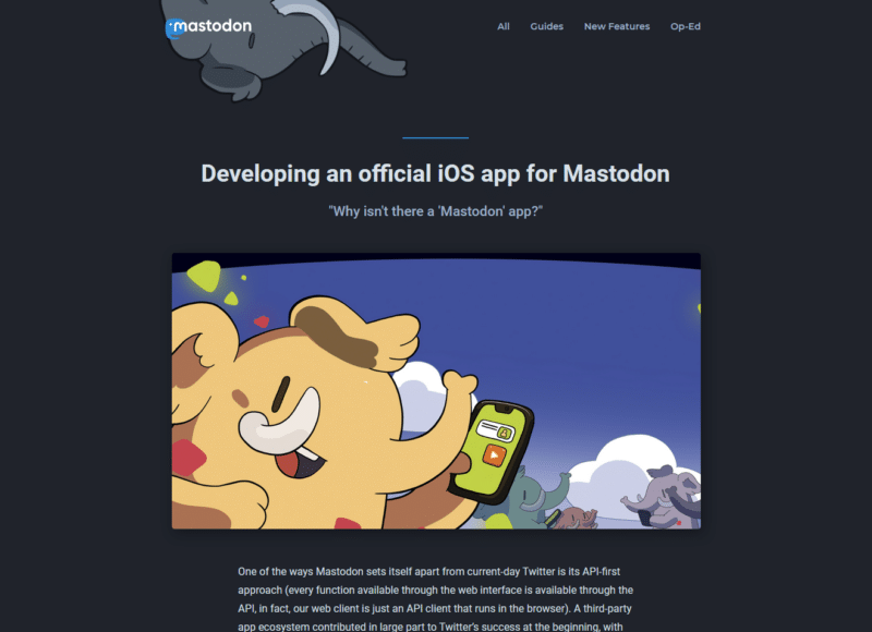 Mastodon iOS App